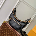 LV M22591 Louis Vuitton Loop Baguette Handbag Black - Default Title - View 1