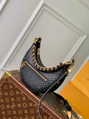 LV M22591 Louis Vuitton Loop Baguette Handbag Black - Default Title - View 2
