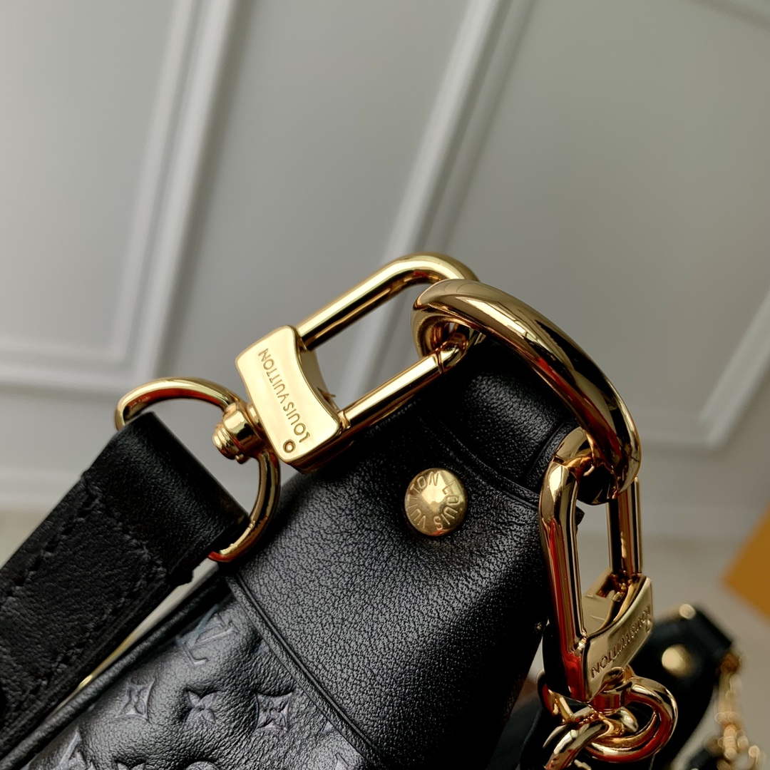 LV M22591 Louis Vuitton Loop Baguette Handbag Black - Default Title - View 6