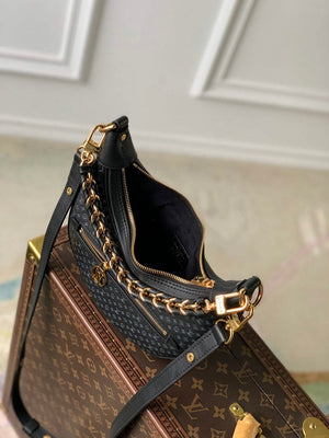 LV M22591 Louis Vuitton Loop Baguette Handbag Black - Default Title - View 7