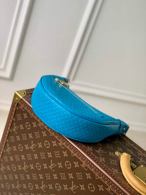 LV M22593 Louis Vuitton Loop Baguette Handbag Blue - Default Title - View 4