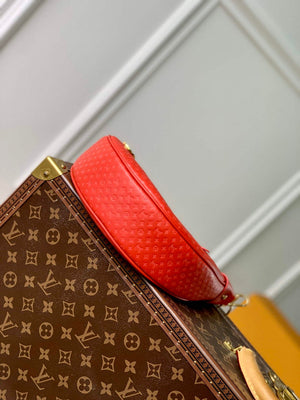 LV M22594 Louis Vuitton Loop Baguette Handbag Red - Default Title - View 4