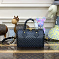 LV M22595 Louis Vuitton Speedy Bandouliere 20 Handbag Black - Default Title - View 1
