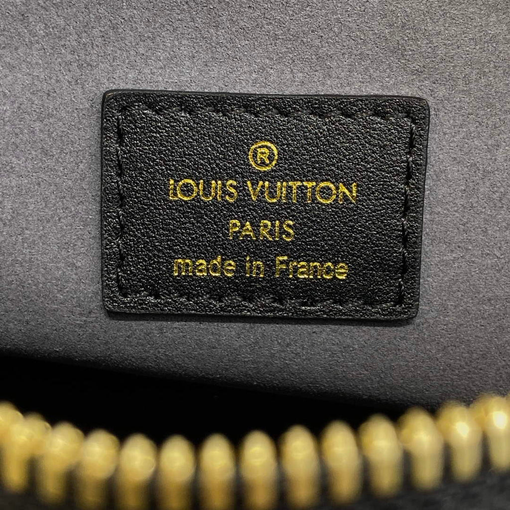 LV M22595 Louis Vuitton Speedy Bandouliere 20 Handbag Black