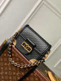 LV M22597 Louis Vuitton Dauphine Mini Bag Black