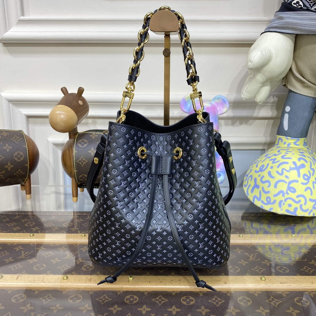 LV M22598 Louis Vuitton N¨¦ono¨¦ BB Bucket Bag Black - Default Title - View 1