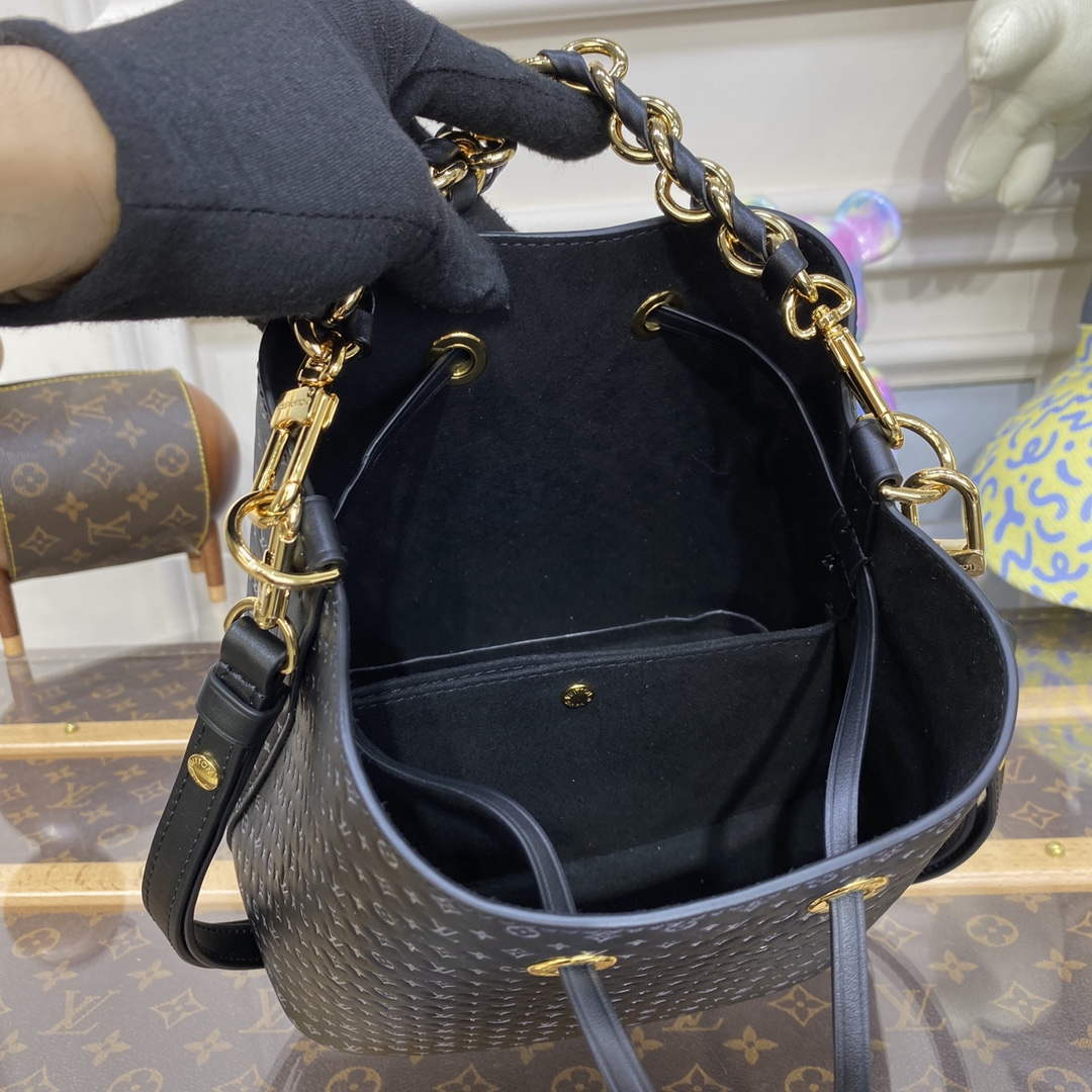 LV M22598 Louis Vuitton N¨¦ono¨¦ BB Bucket Bag Black - Default Title - View 9