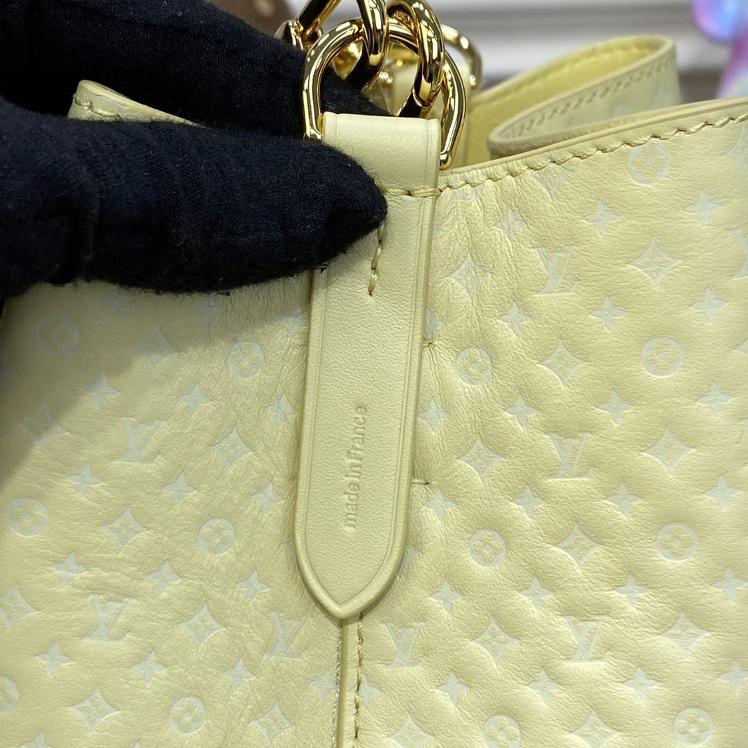 LV M22599 Louis Vuitton N¨¦ono¨¦ BB Bucket Bag Yellow