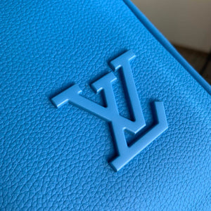 LV M22609 Louis Vuitton Keepall Bandouliere 50 Bag Blue - Default Title - View 5