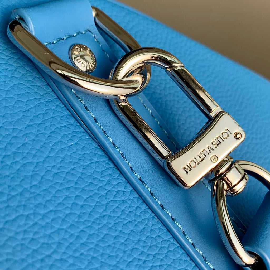 LV M22609 Louis Vuitton Keepall Bandouliere 50 Bag Blue