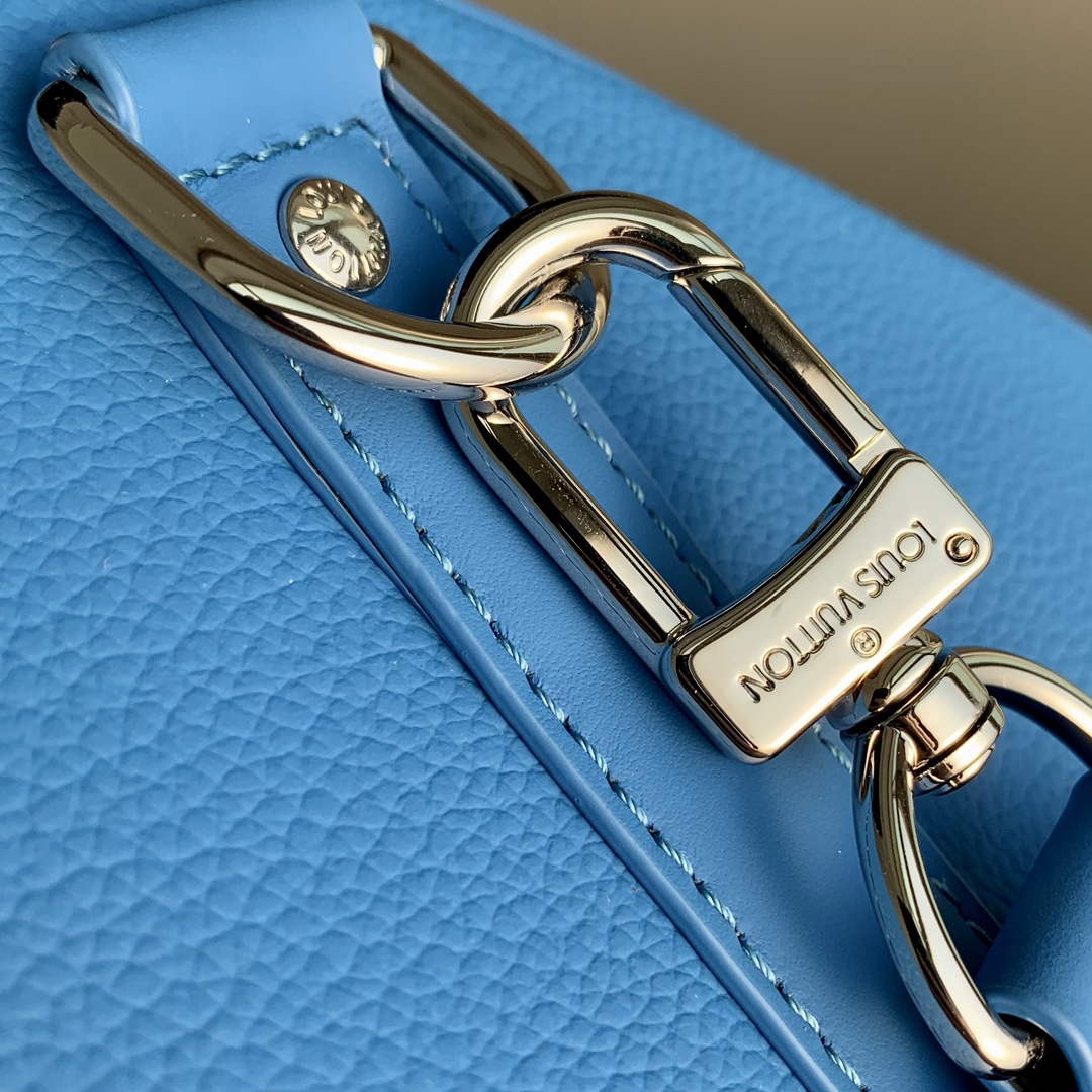 LV M22609 Louis Vuitton Keepall Bandouliere 50 Bag Blue