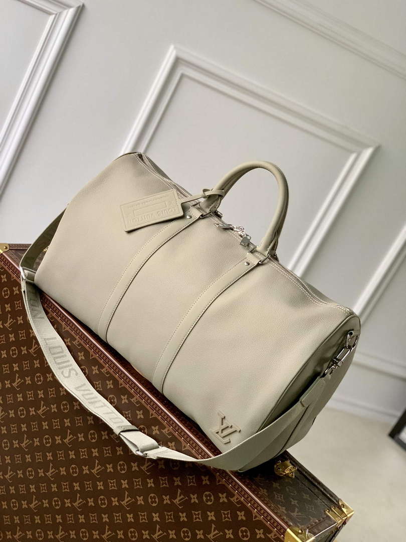 LV M22609 Louis Vuitton Keepall Bandouliere  50 Bag Sage