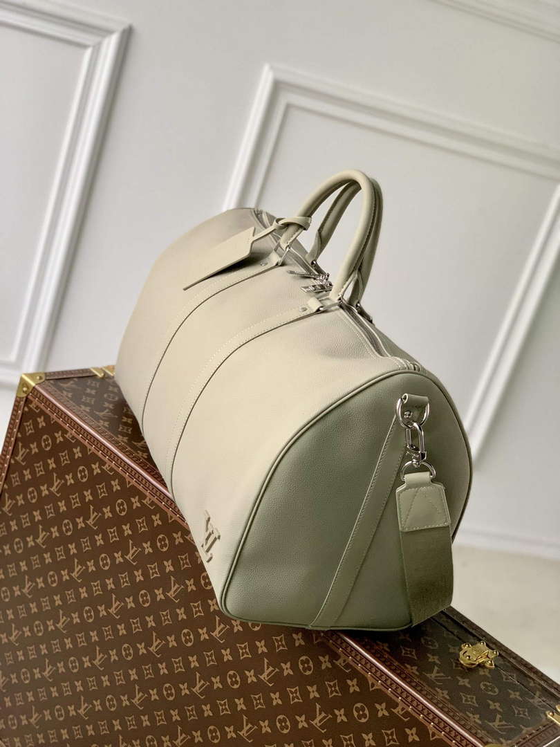 LV M22609 Louis Vuitton Keepall Bandouliere  50 Bag Sage - Default Title - View 2