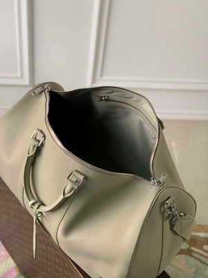 LV M22609 Louis Vuitton Keepall Bandouliere  50 Bag Sage - Default Title - View 9