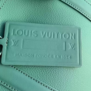 LV M22609 Louis Vuitton Keepall Bandouliere 50 LV Aerogram Bag Green - Default Title - View 9