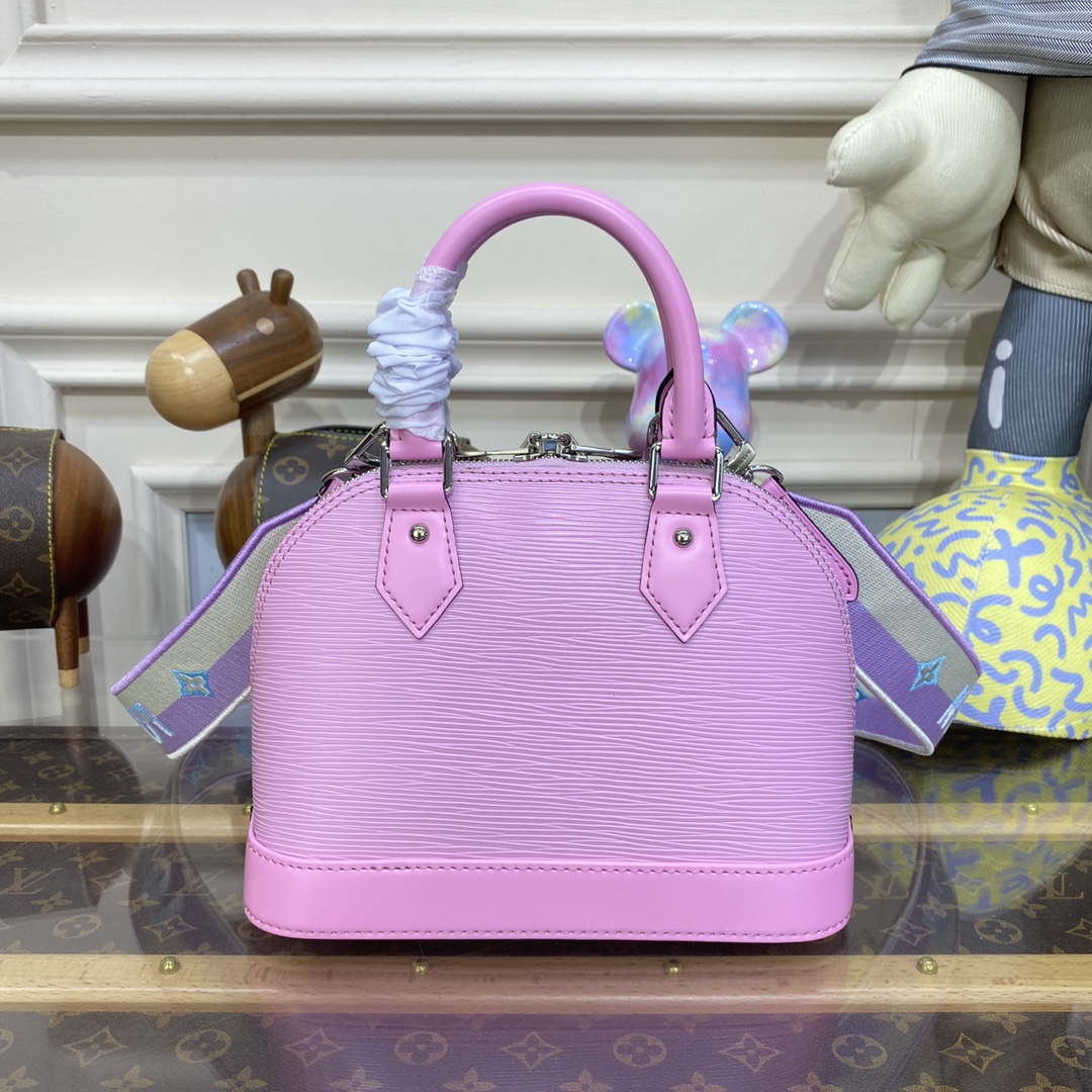 LV M22620 Louis Vuitton Alma BB Epi Handbag Light Pink - Default Title - View 2