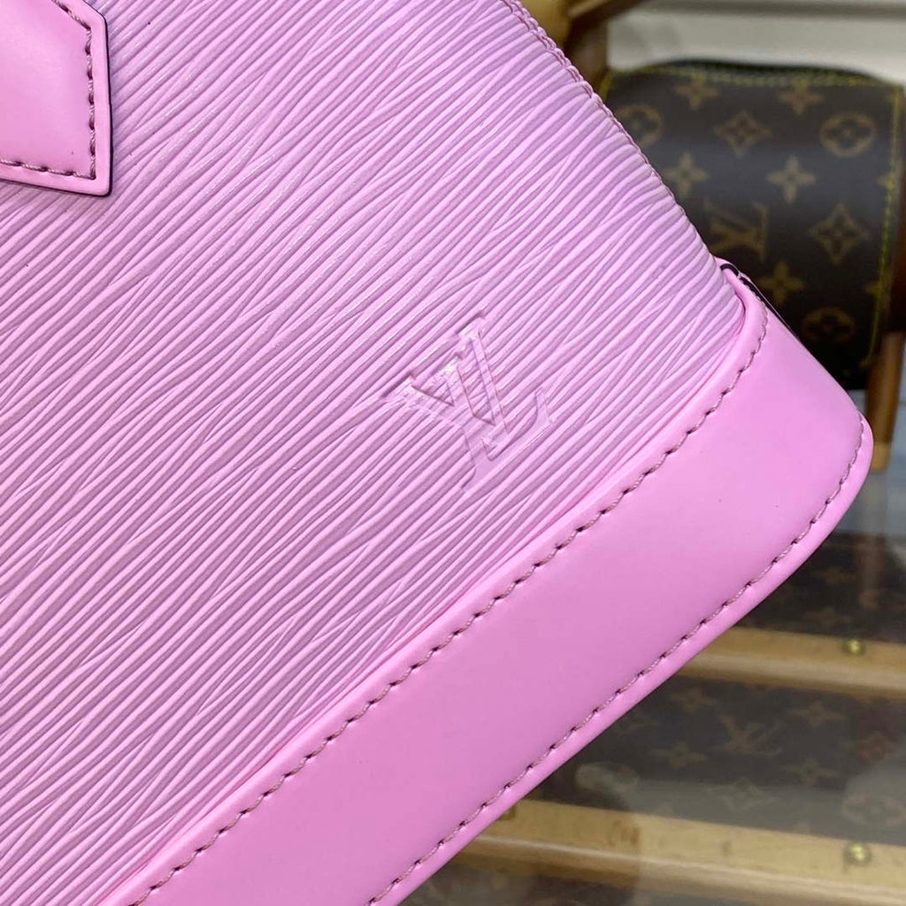 LV M22620 Louis Vuitton Alma BB Epi Handbag Light Pink