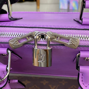 LV M22642 Louis Vuitton Alma BB Epi Handbag Lilas Provence Lilac - Default Title - View 7