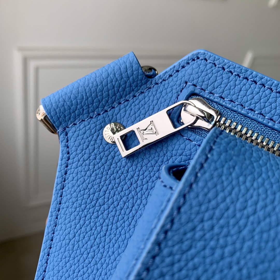 LV M22665 Louis Vuitton Takeoff Slingbag Bright Blue - Default Title - View 5