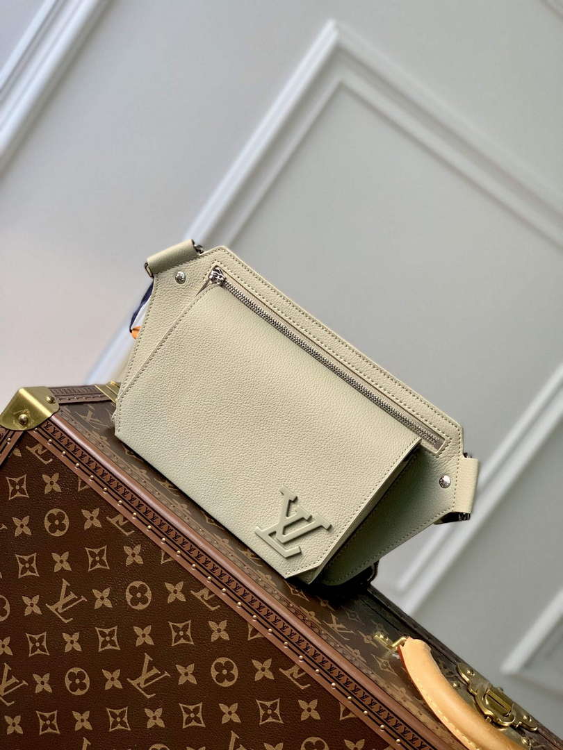 LV M22665 Louis Vuitton Takeoff Slingbag Gray - Default Title - View 1