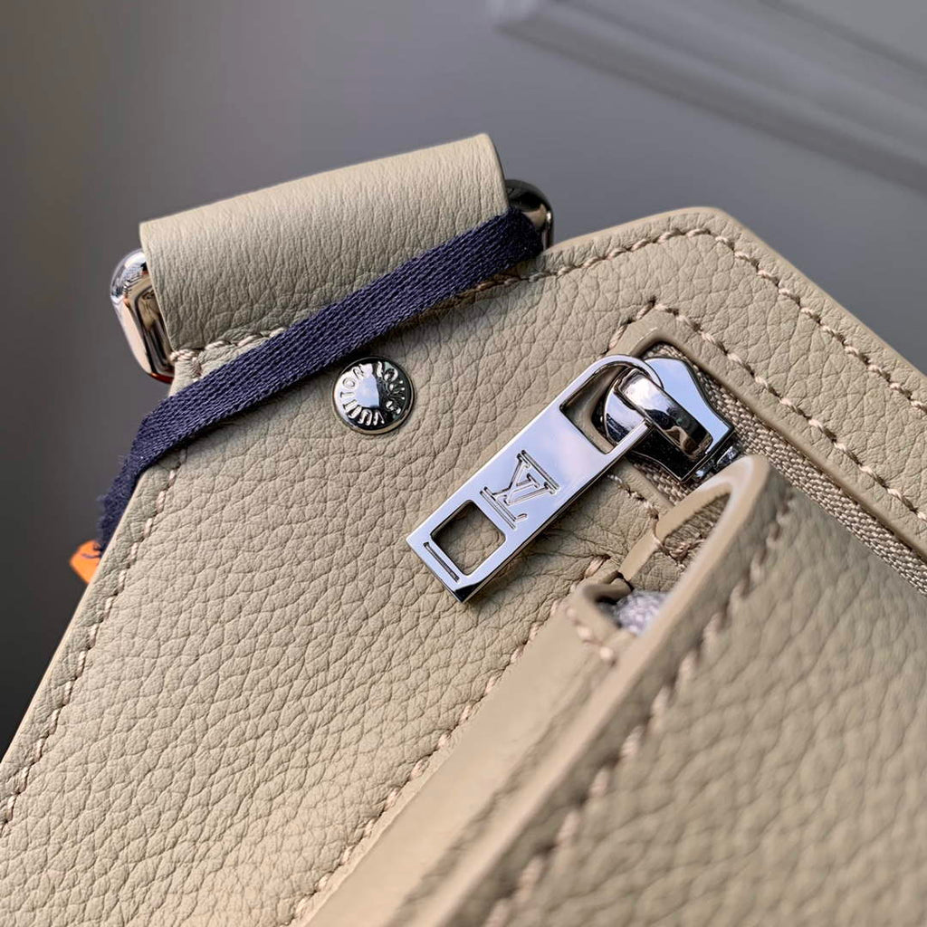 LV M22665 Louis Vuitton Takeoff Slingbag Gray