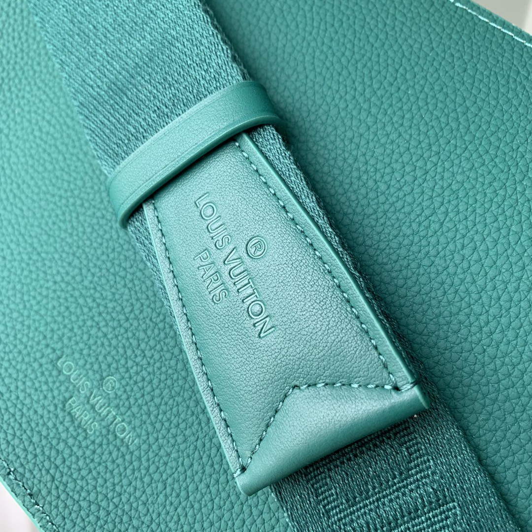 LV M22665 Louis Vuitton Takeoff Slingbag Green - Default Title - View 8