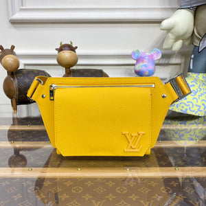 LV M22665 Louis Vuitton Takeoff Slingbag Yellow - Default Title - View 1