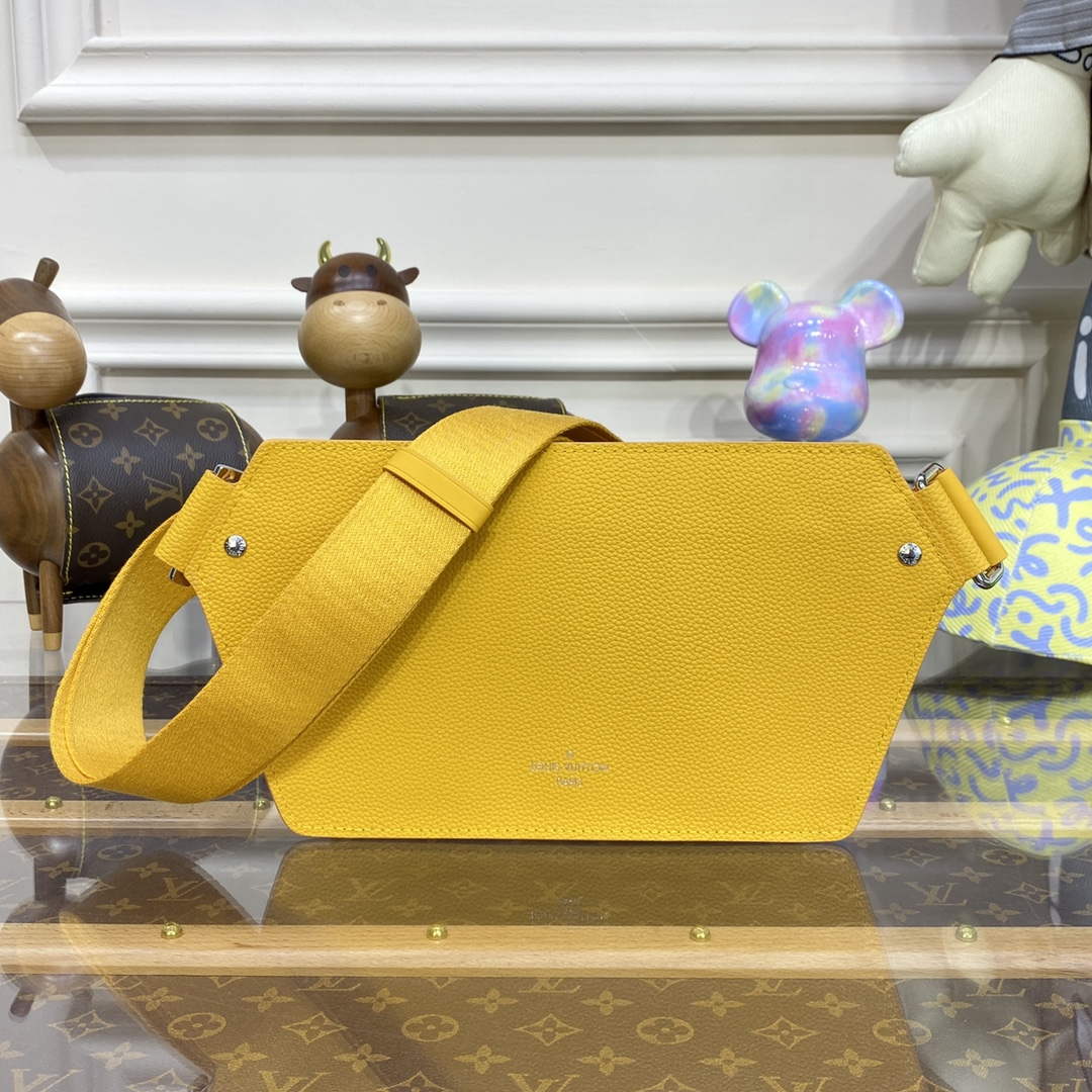 LV M22665 Louis Vuitton Takeoff Slingbag Yellow - Default Title - View 2