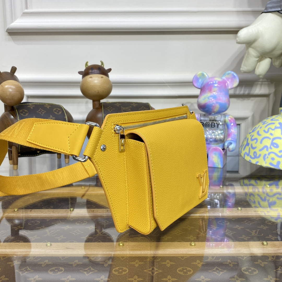LV M22665 Louis Vuitton Takeoff Slingbag Yellow - Default Title - View 3