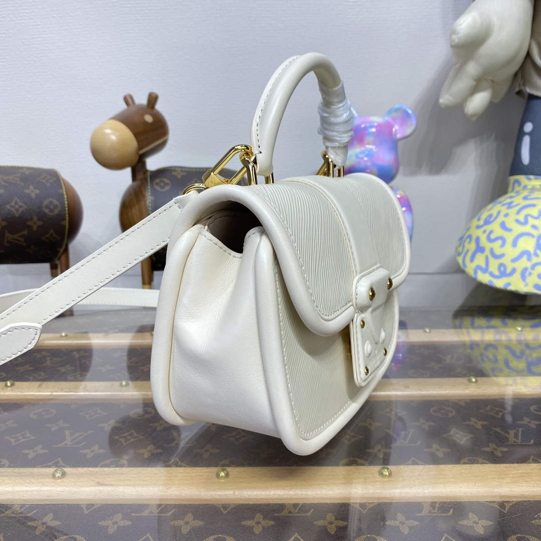 LV M22720 Louis Vuitton Hide and Seek Bag Quartz white - Default Title - View 3