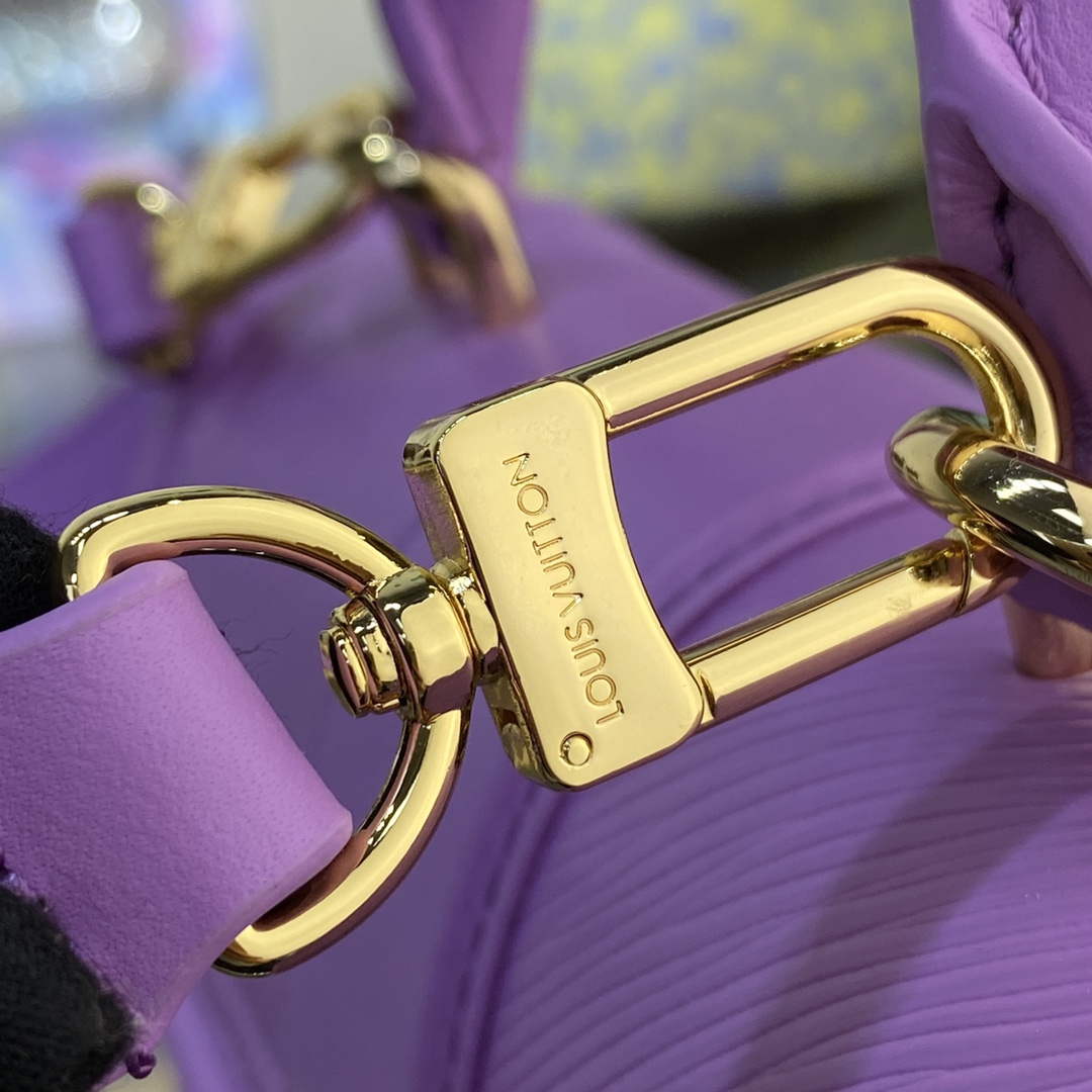 LV M22721 Louis Vuitton Hide and Seek Bag Lilas Provence Lilac - Default Title - View 7