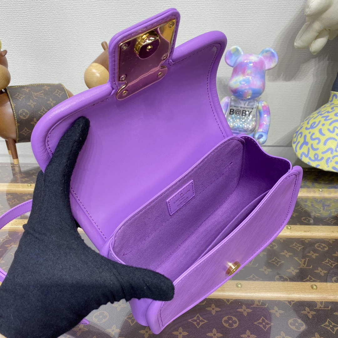 LV M22721 Louis Vuitton Hide and Seek Bag Lilas Provence Lilac