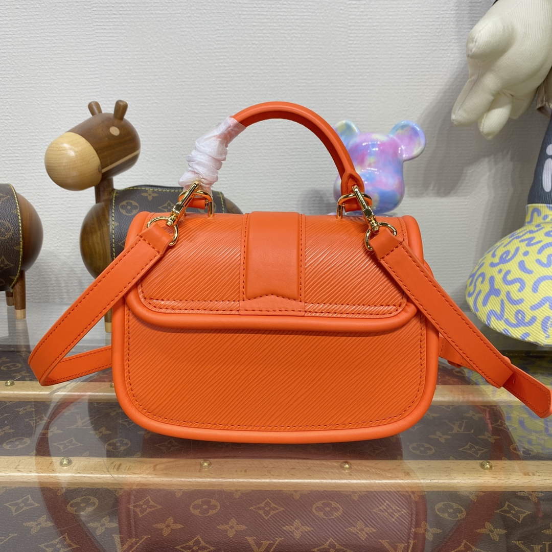 LV M22723 Louis Vuitton Hide and Seek Bag Orange - Default Title - View 2