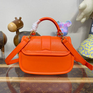 LV M22723 Louis Vuitton Hide and Seek Bag Orange - Default Title - View 2