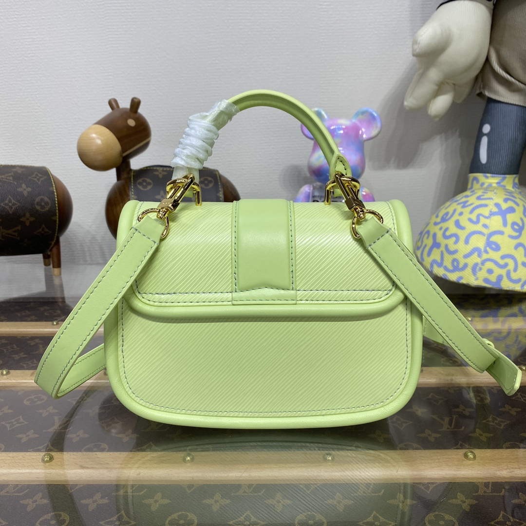LV M22725 Louis Vuitton Hide and Seek Bag Vert Noto Green