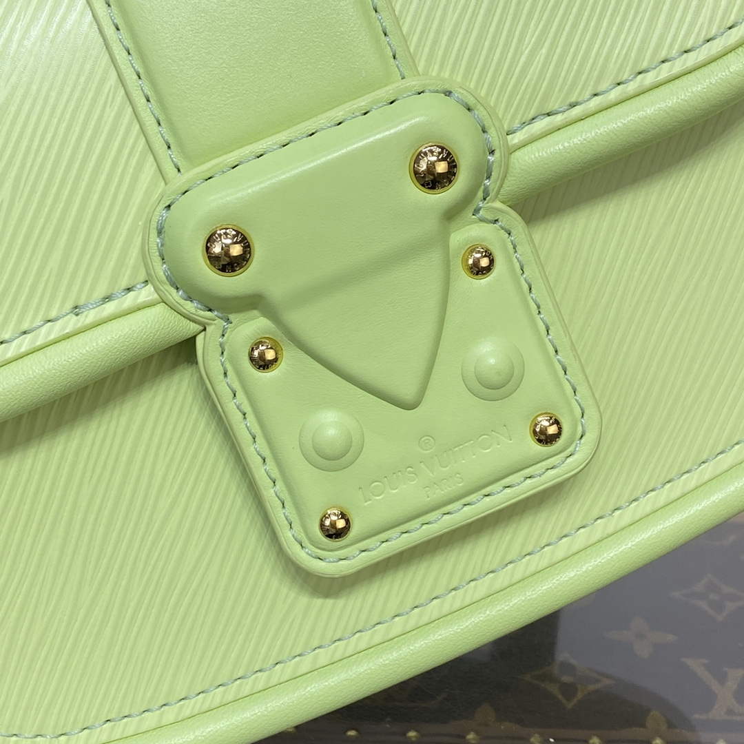 LV M22725 Louis Vuitton Hide and Seek Bag Vert Noto Green - Default Title - View 5