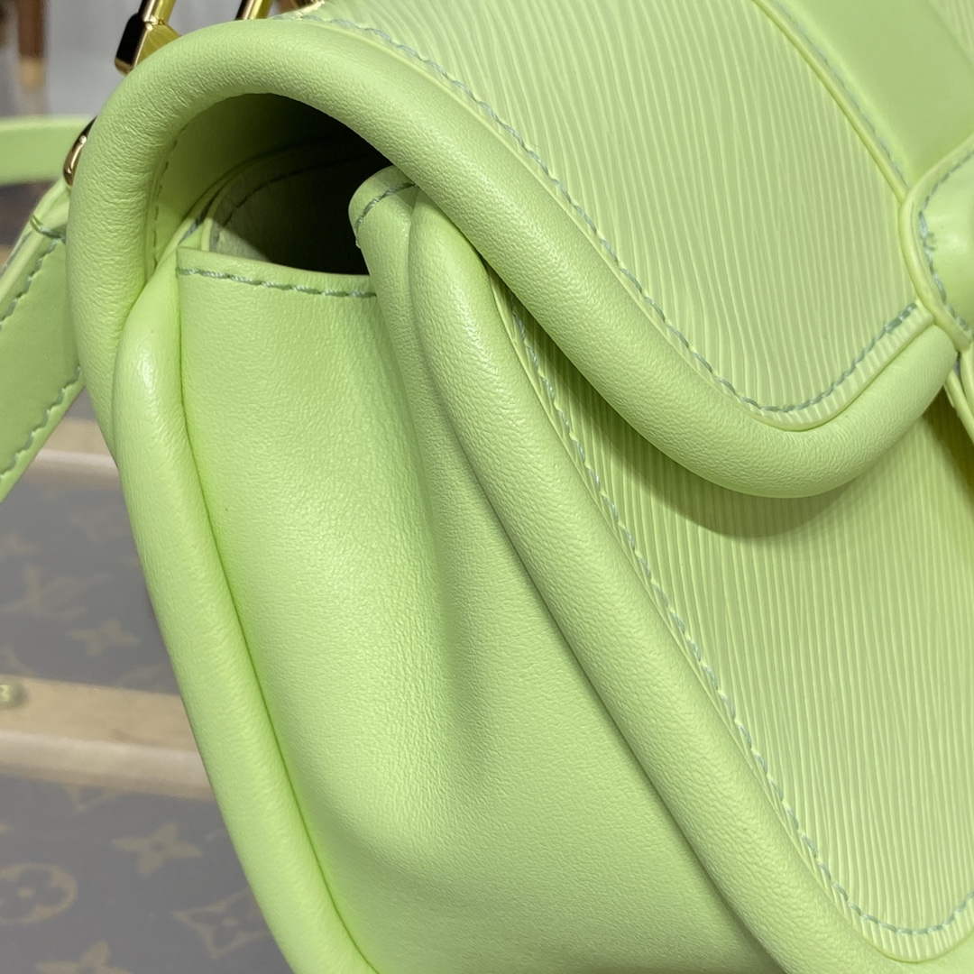 LV M22725 Louis Vuitton Hide and Seek Bag Vert Noto Green - Default Title - View 6