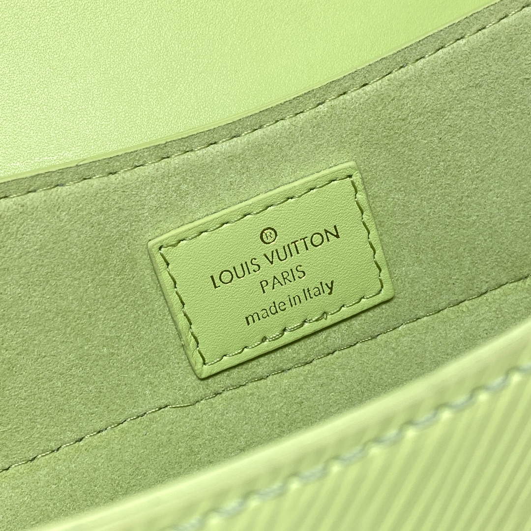 LV M22725 Louis Vuitton Hide and Seek Bag Vert Noto Green - Default Title - View 8