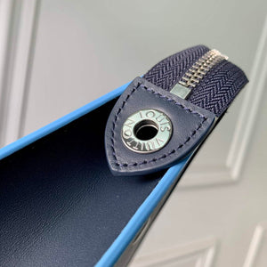 LV M22763 Louis Vuitton Pochette Voyage MM Bag Abyss Blue - Default Title - View 4