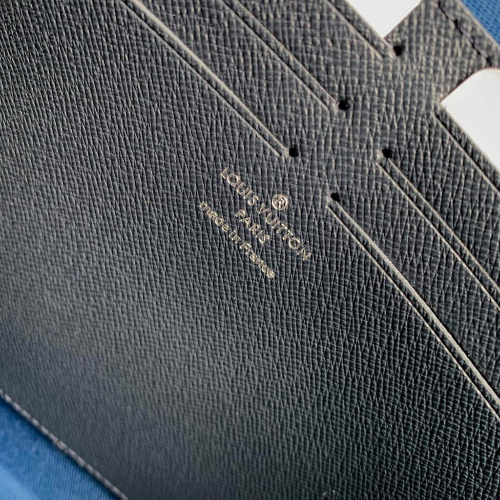 LV M22763 Louis Vuitton Pochette Voyage MM Bag Abyss Blue