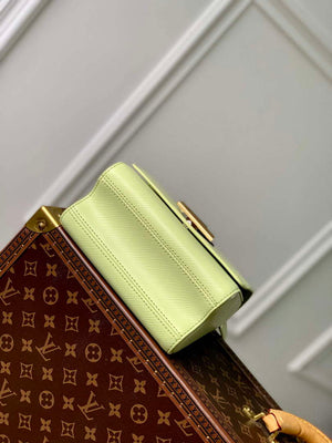 LV M22768 Louis Vuitton Twist PM Handbag Vert Noto Green - Default Title - View 4