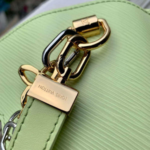 LV M22768 Louis Vuitton Twist PM Handbag Vert Noto Green - Default Title - View 7