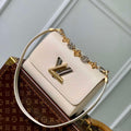 LV M22774 Louis Vuitton Twist MM Handbag Quartz - Default Title - View 1