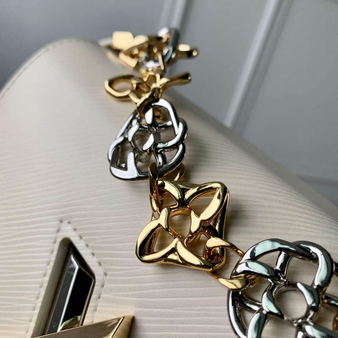 LV M22774 Louis Vuitton Twist MM Handbag Quartz - Default Title - View 3