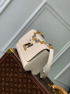 LV M22774 Louis Vuitton Twist MM Handbag Quartz - Default Title - View 7