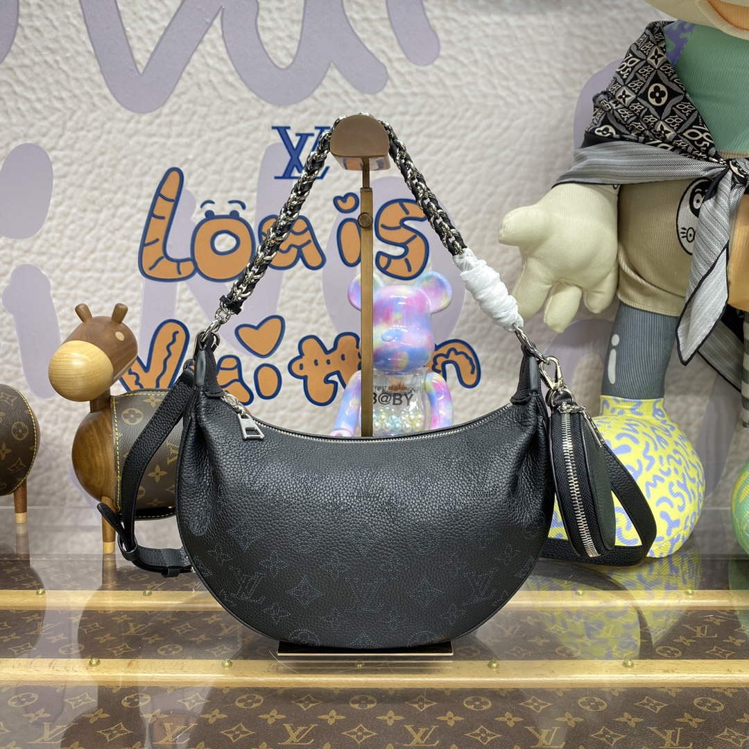 LV M22819 Louis Vuitton Baia PM Bag Black - Default Title - View 1
