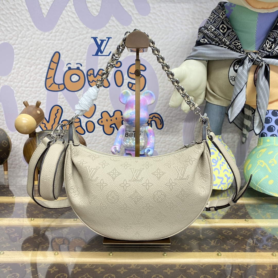 LV M22820 Louis Vuitton Baia PM Bag Galet Grey - Default Title - View 2