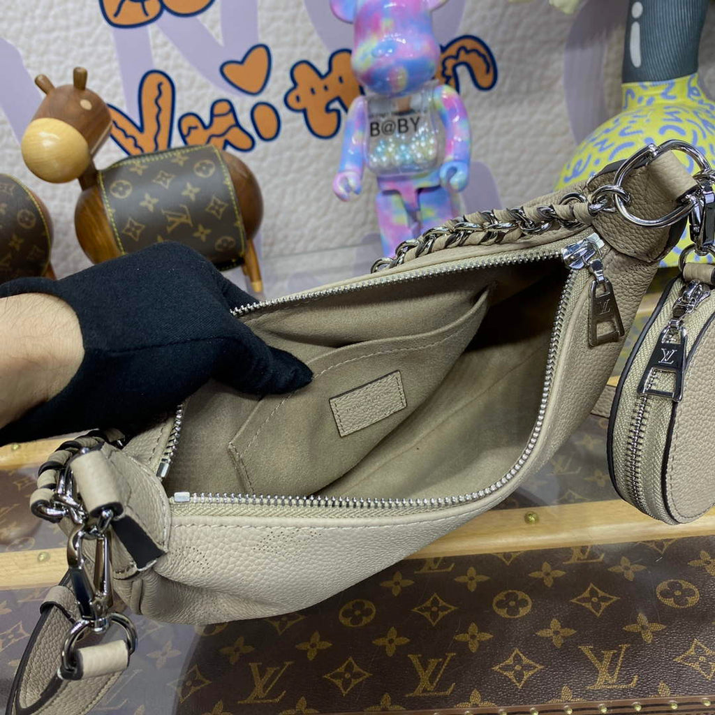 LV M22820 Louis Vuitton Baia PM Bag Galet Grey