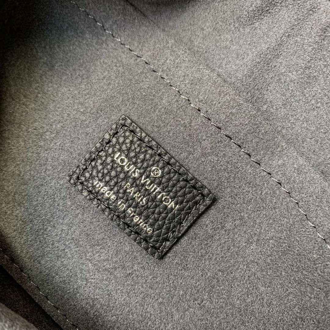 LV M22822 Louis Vuitton Baia MM Bag Mahina Black