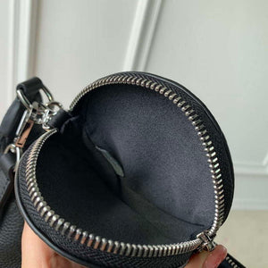 LV M22822 Louis Vuitton Baia MM Bag Mahina Black - Default Title - View 8